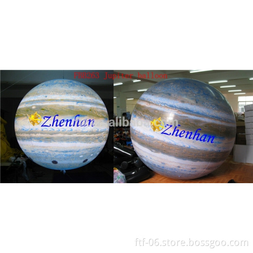Led moon light helium ball